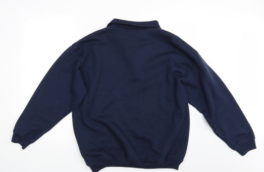 Modern Basics Mens Blue Pullover Jumper Size L