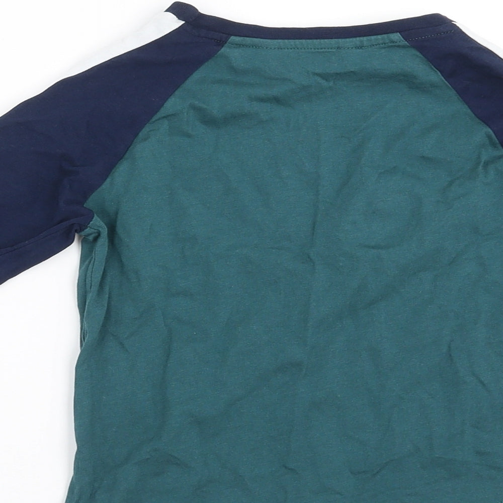 George Boys Blue Basic T-Shirt Size 2-3 Years - HAPPY VIBES