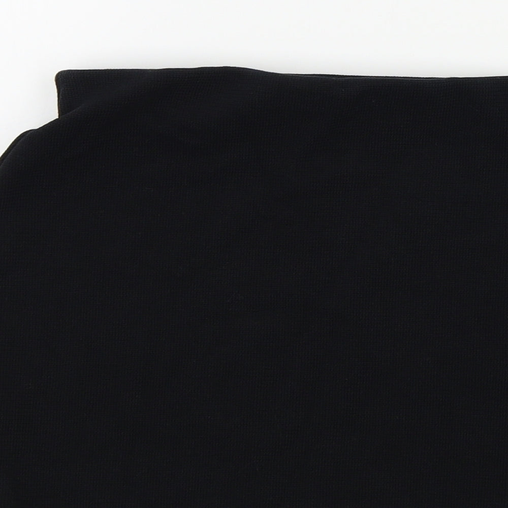 Zara Womens Black A-Line Skirt Size S