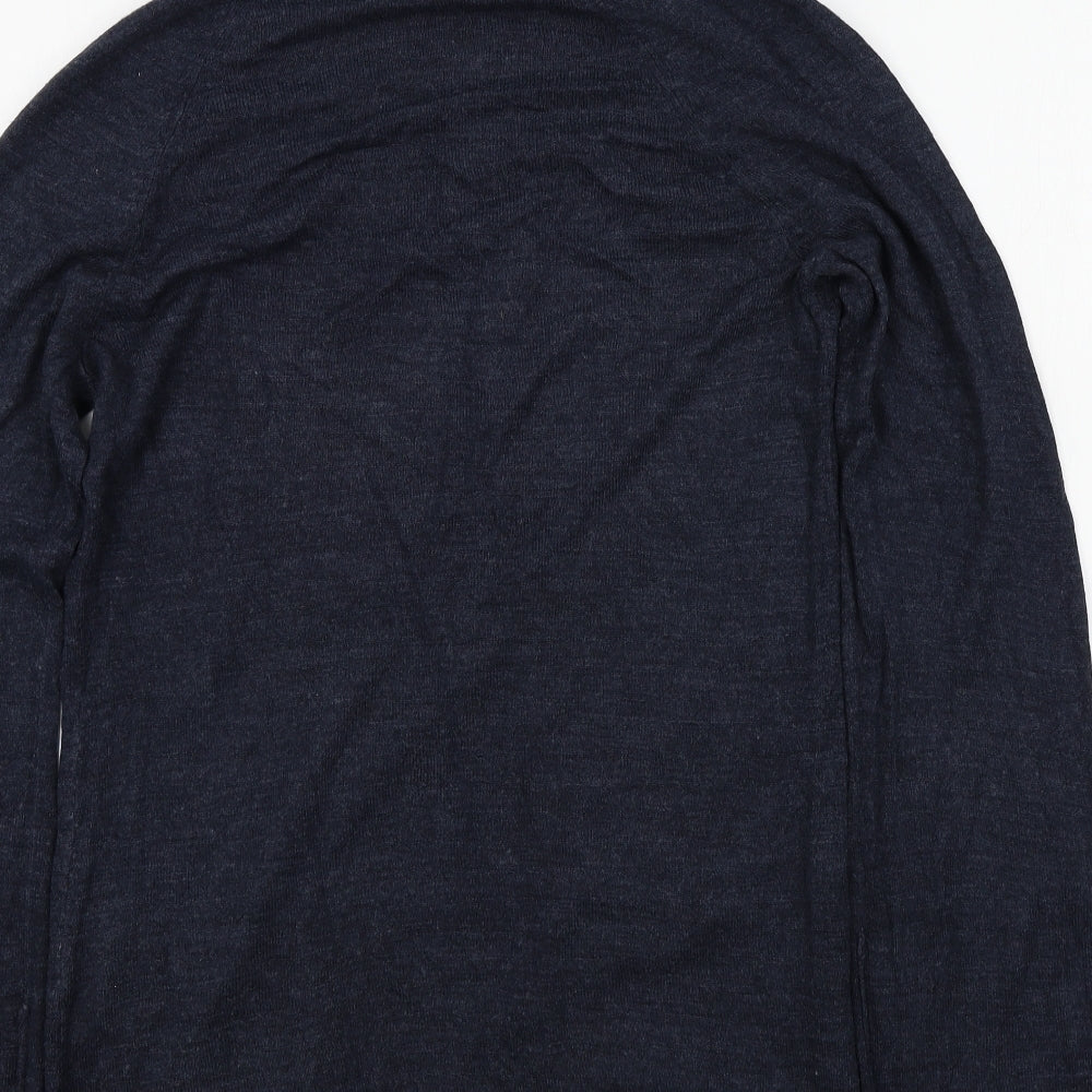 F&F Womens Blue Pullover Jumper Size 8