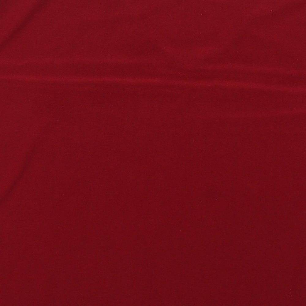 Preworn Womens Red Basic T-Shirt Size XL