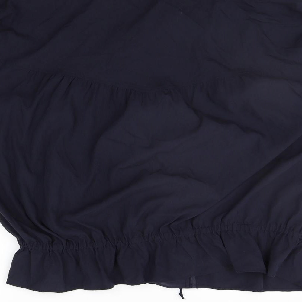 find. Womens Blue Jacket Coat Size L