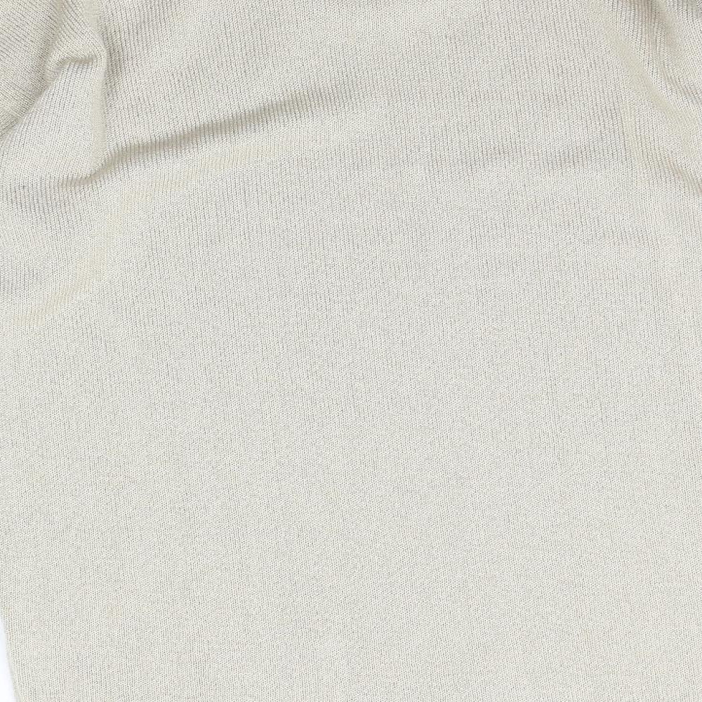 Apricot Womens Beige Pullover Jumper Size L