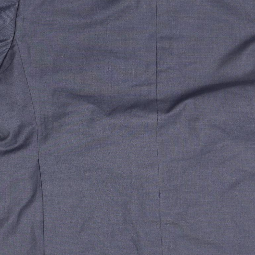 T&W Womens Grey Jacket Suit Jacket Size 46