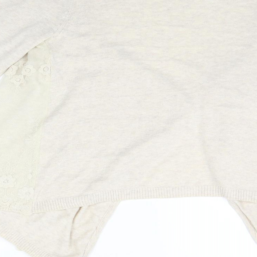 Together Womens Beige Cardigan Jumper Size 12