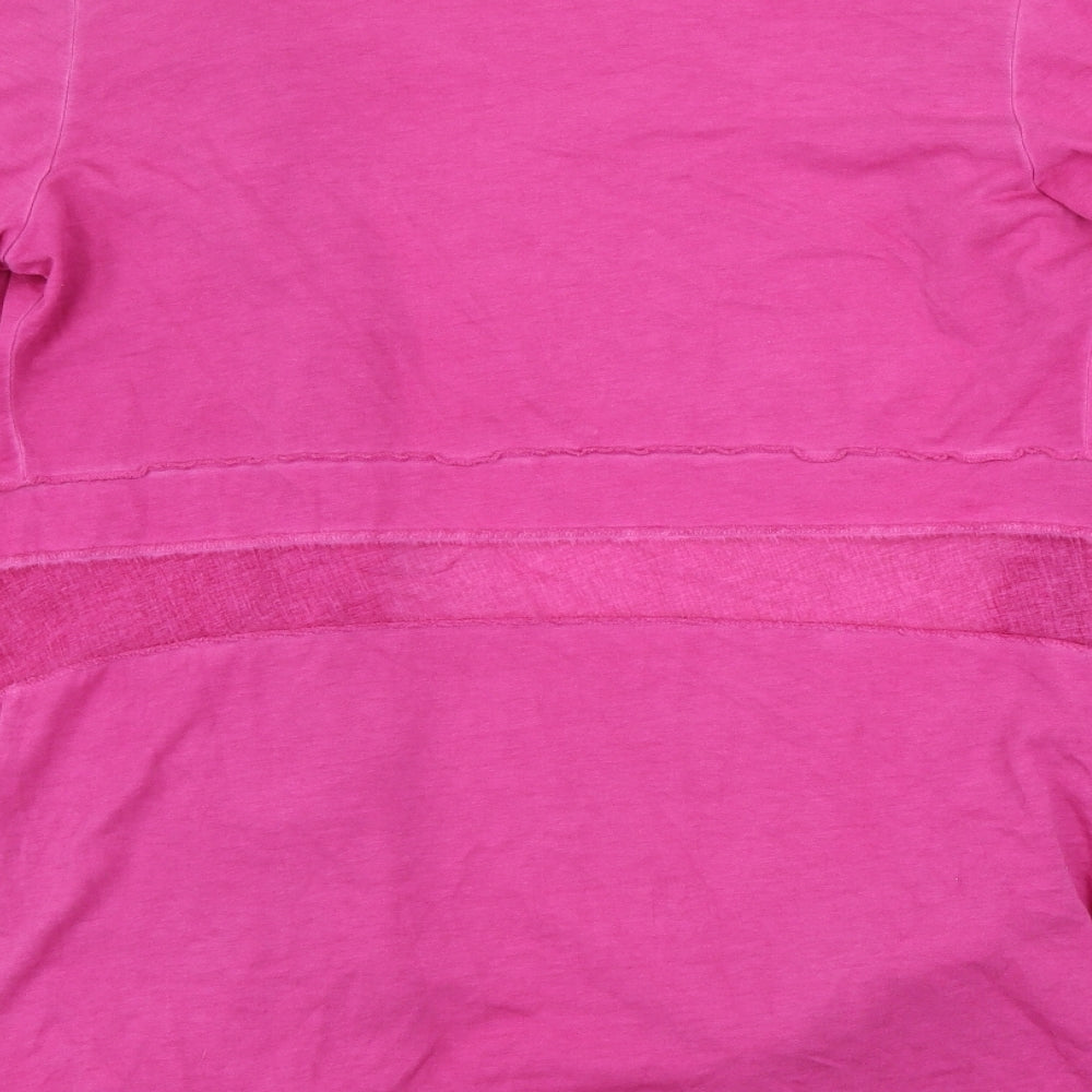 Creation Womens Pink Cardigan Jumper Size 12