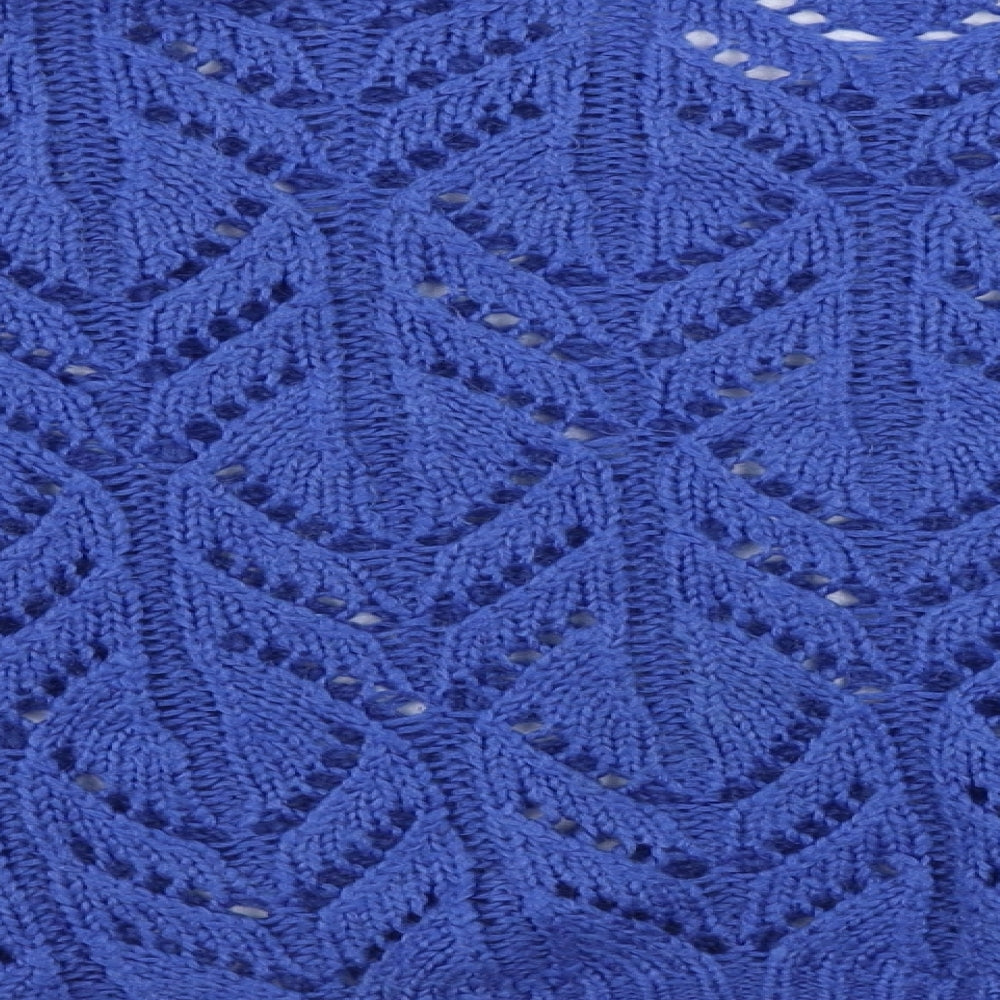 MONKL Womens Blue Pullover Jumper Size XS