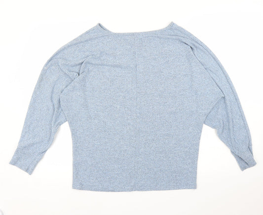 Apricot Womens Blue Basic Blouse Size M