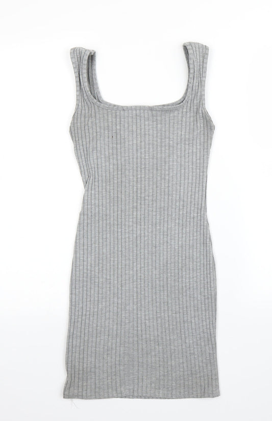 Parisian Womens Grey Tank Dress Size 6