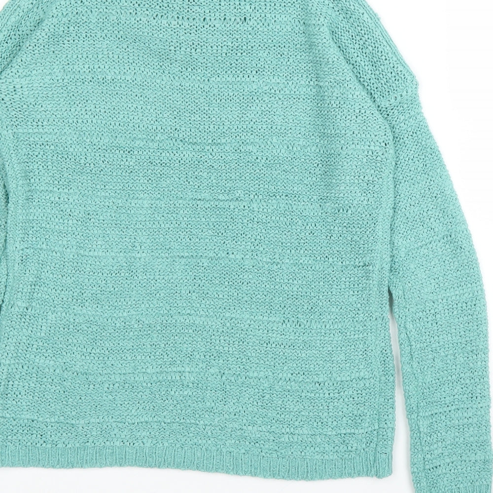 Primark Womens Green Pullover Jumper Size 4