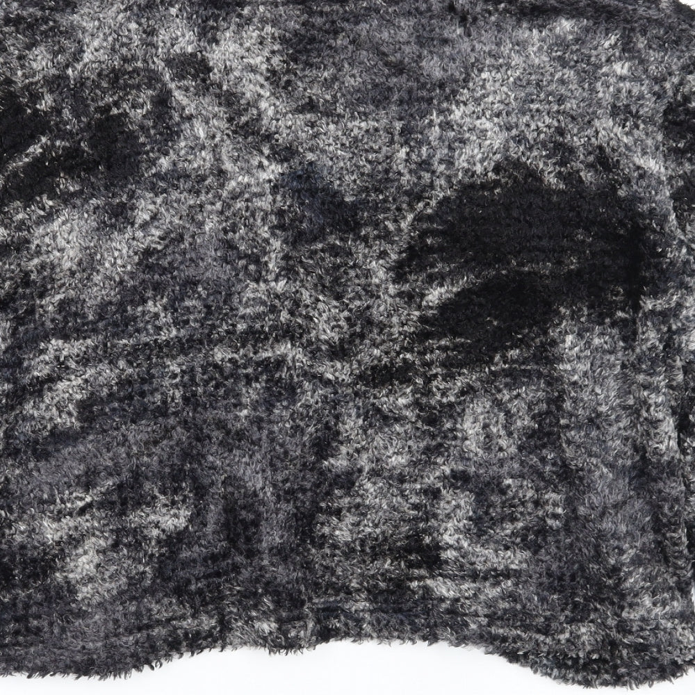 Reflections Womens Grey Cardigan Jumper Size M