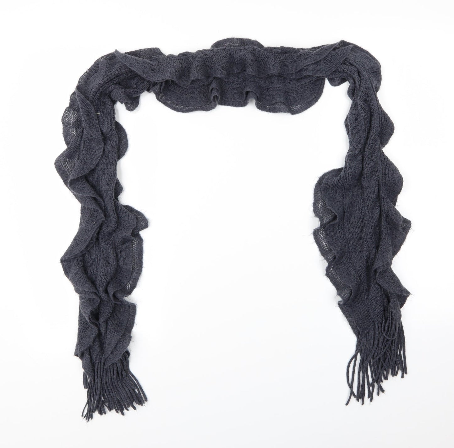 Preworn Womens Grey Scarf