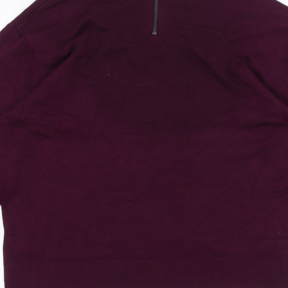 Gerry Weber Womens Purple Basic T-Shirt Size 12