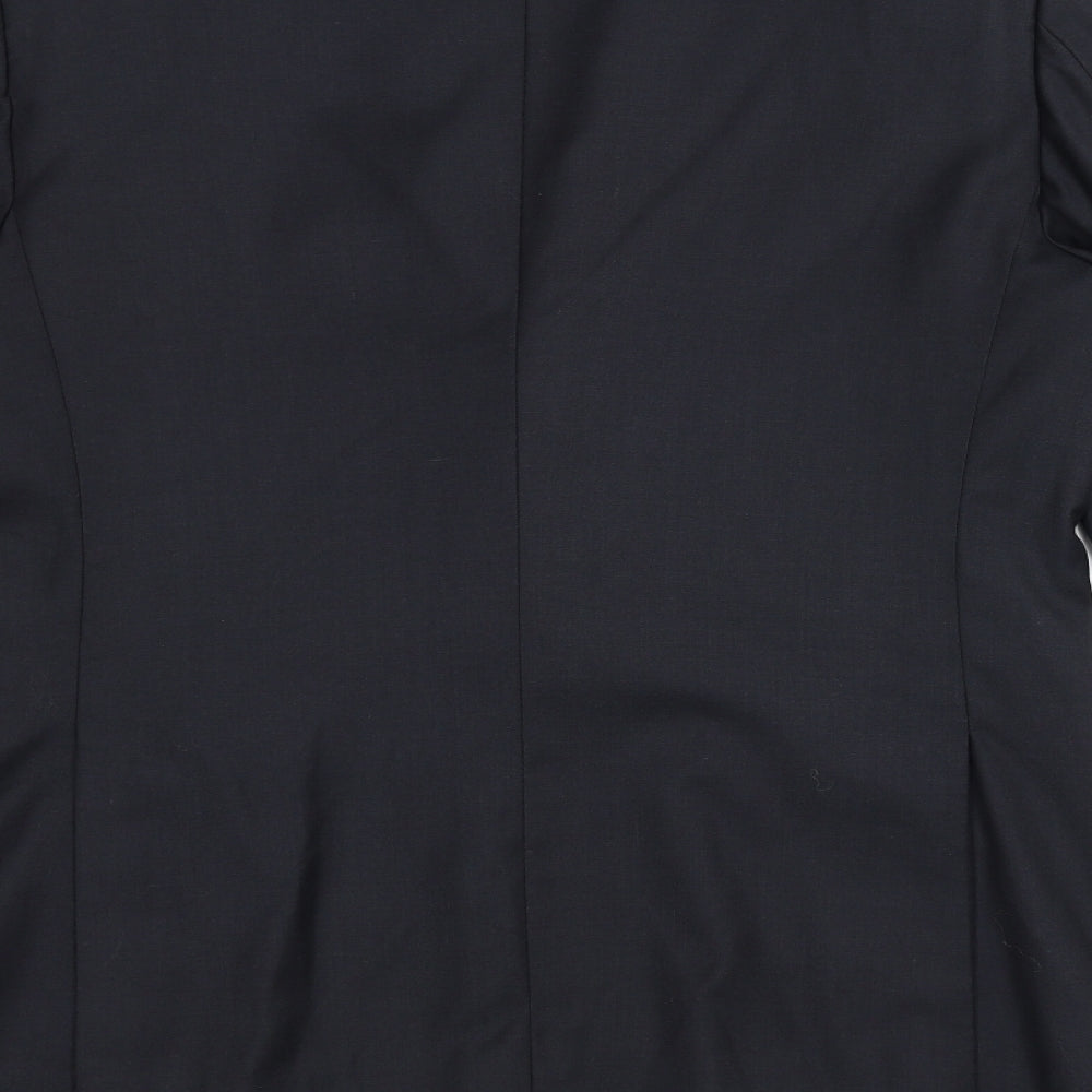 Preworn Mens Grey Jacket Suit Jacket Size 38