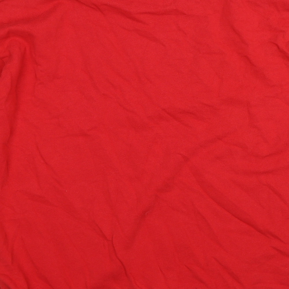 SheIn Womens Red Pullover Jumper Size L