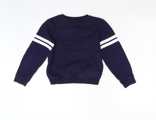 YD Boys Blue Pullover Sweatshirt Size 8-9 Years