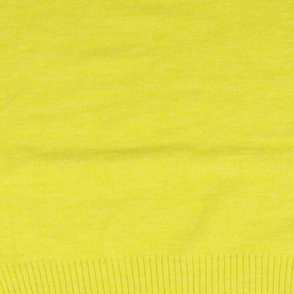 H&M Womens Yellow Pullover Jumper Size S