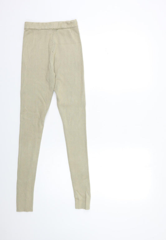 latitia mem Womens Beige Capri Trousers Size S L27 in