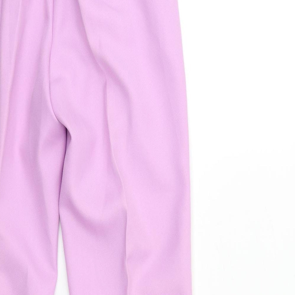 Damart Womens Purple Trousers Size 10 L28 in