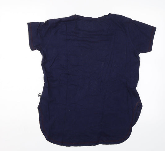 Love to Lounge Womens Blue Top Pyjama Top Size 8 - Cute