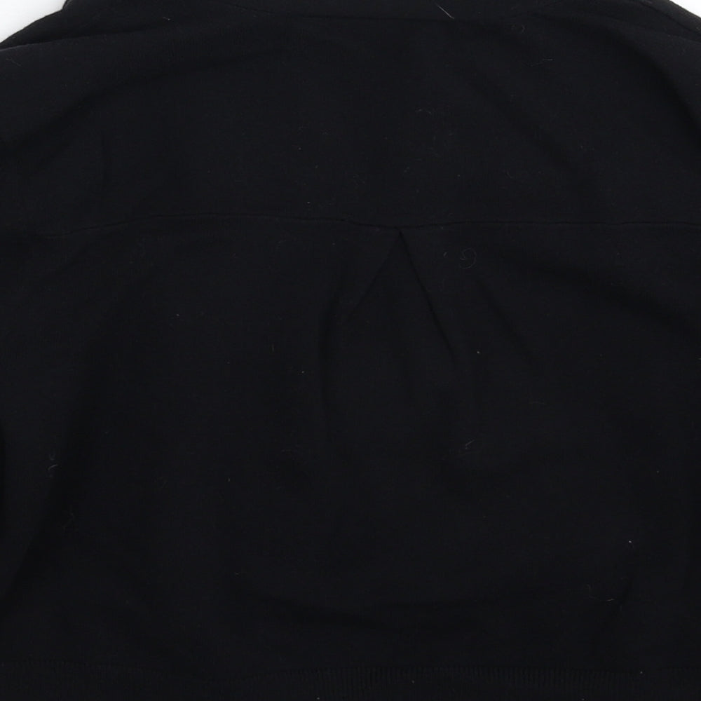 Wallis Womens Black Knit Cardigan Jumper Size M