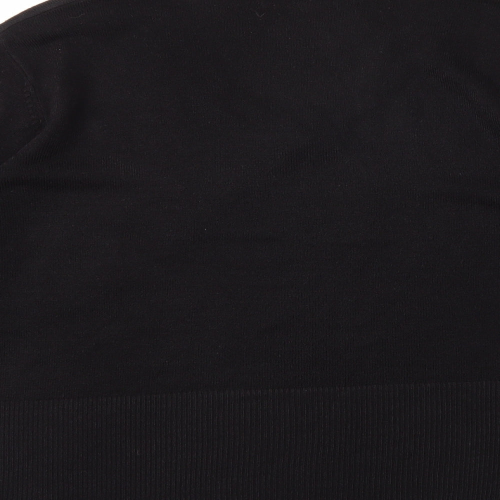 Debbie Morgan Womens Black Pullover Jumper Size L