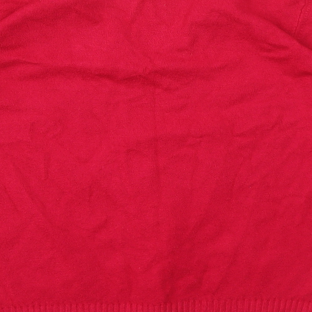 M&S Womens Pink Pullover Jumper Size 14