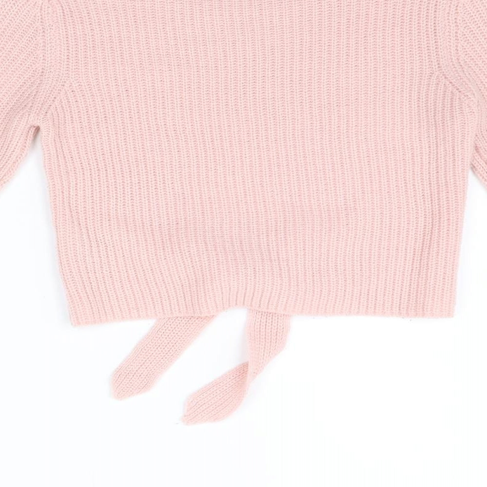 Select Womens Pink Pullover Jumper Size 8