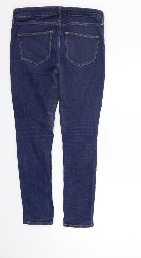 &DENIM Womens Blue Straight Jeans Size 32 in L28 in