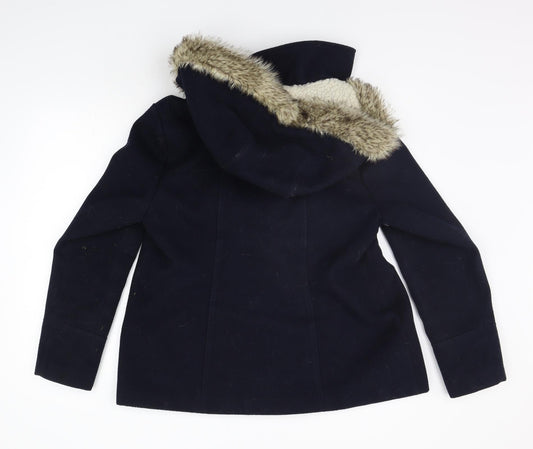 Debenhams Womens Blue Jacket Coat Size 14 - Needs clean