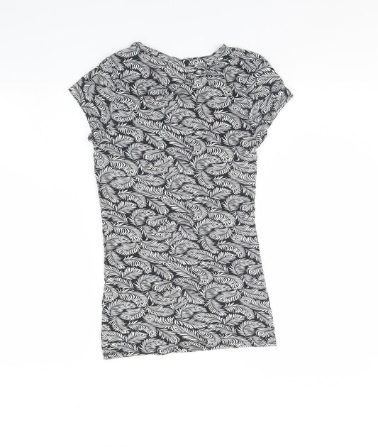 H&M Womens Black Fair Isle Basic Tank Size XS