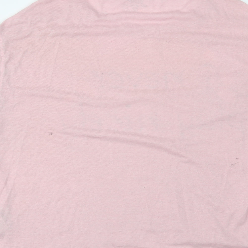 Primark Womens Pink Top Pyjama Top Size 16