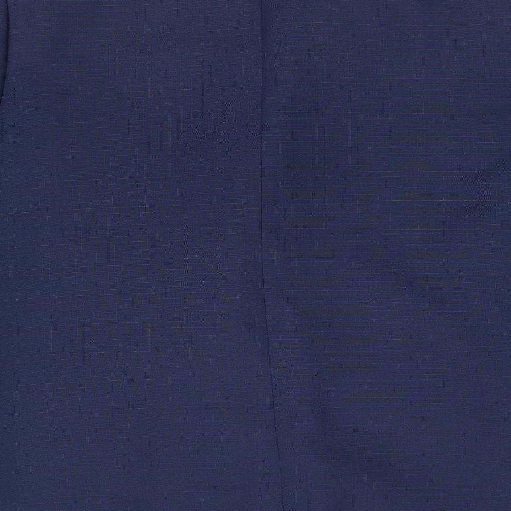 Preworn Womens Blue Jacket Suit Jacket Size 16