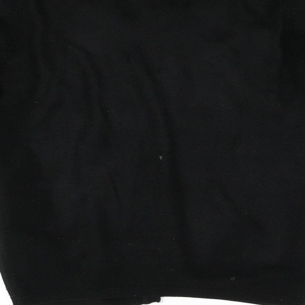 Evie Womens Black Knit Cardigan Jumper Size 10