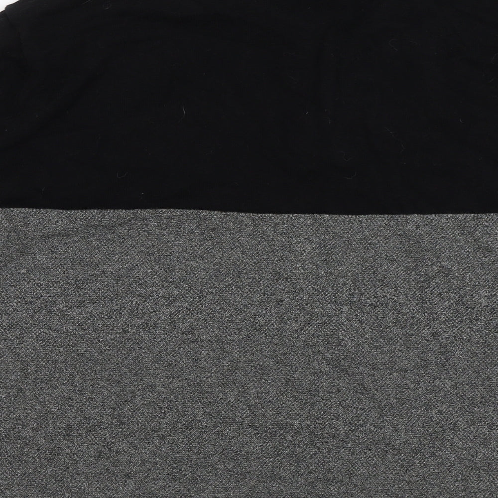Brand and care label for Red Herring men’s black jumper, size 2XL