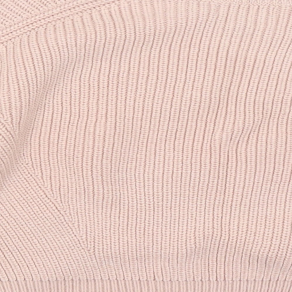 New Look Womens Pink Pullover Jumper Size S