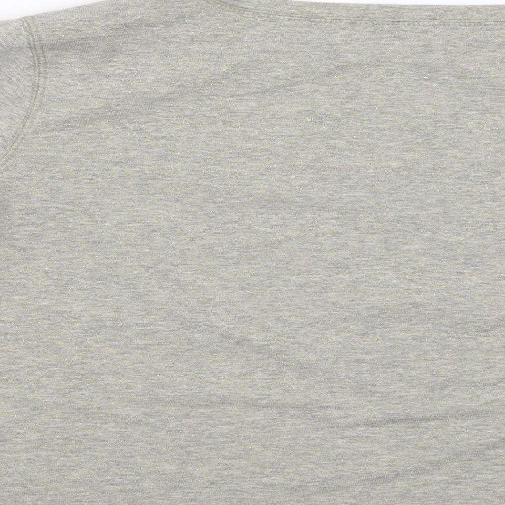 Nutmeg Womens Grey Pullover Jumper Size 12