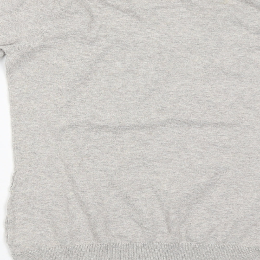 Miso Womens Grey Pullover Jumper Size S