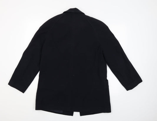 Preworn Womens Blue Jacket Coat Size 12