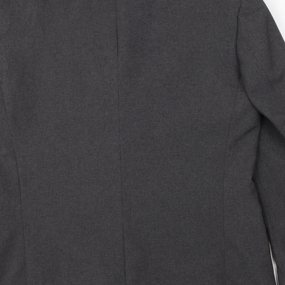 Taylor & Reece Mens Grey Jacket Suit Jacket Size 36