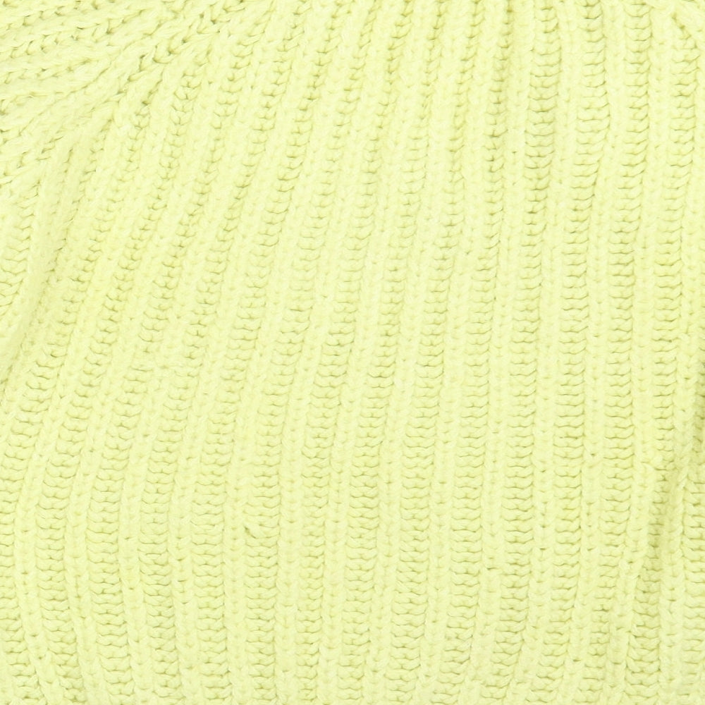Dorothy Perkins Womens Yellow Pullover Jumper Size L