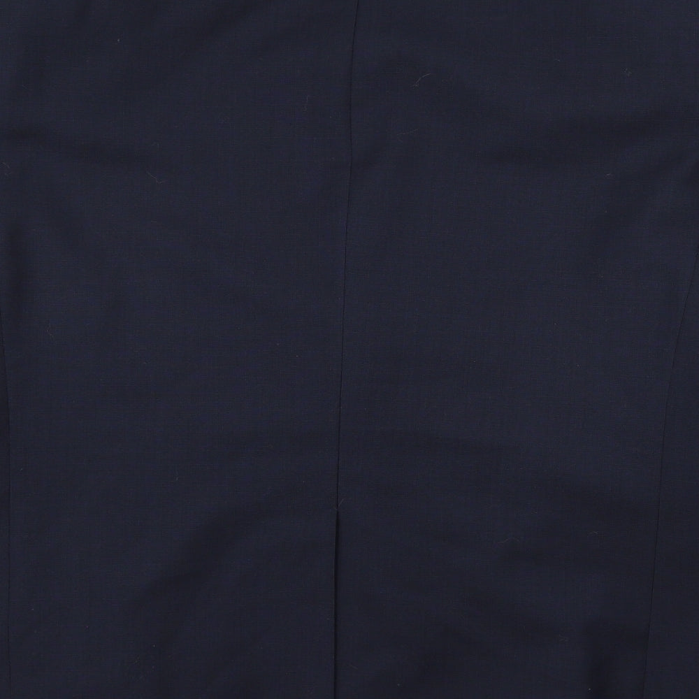 Marks and Spencer Mens Blue Striped Jacket Suit Jacket Size XL