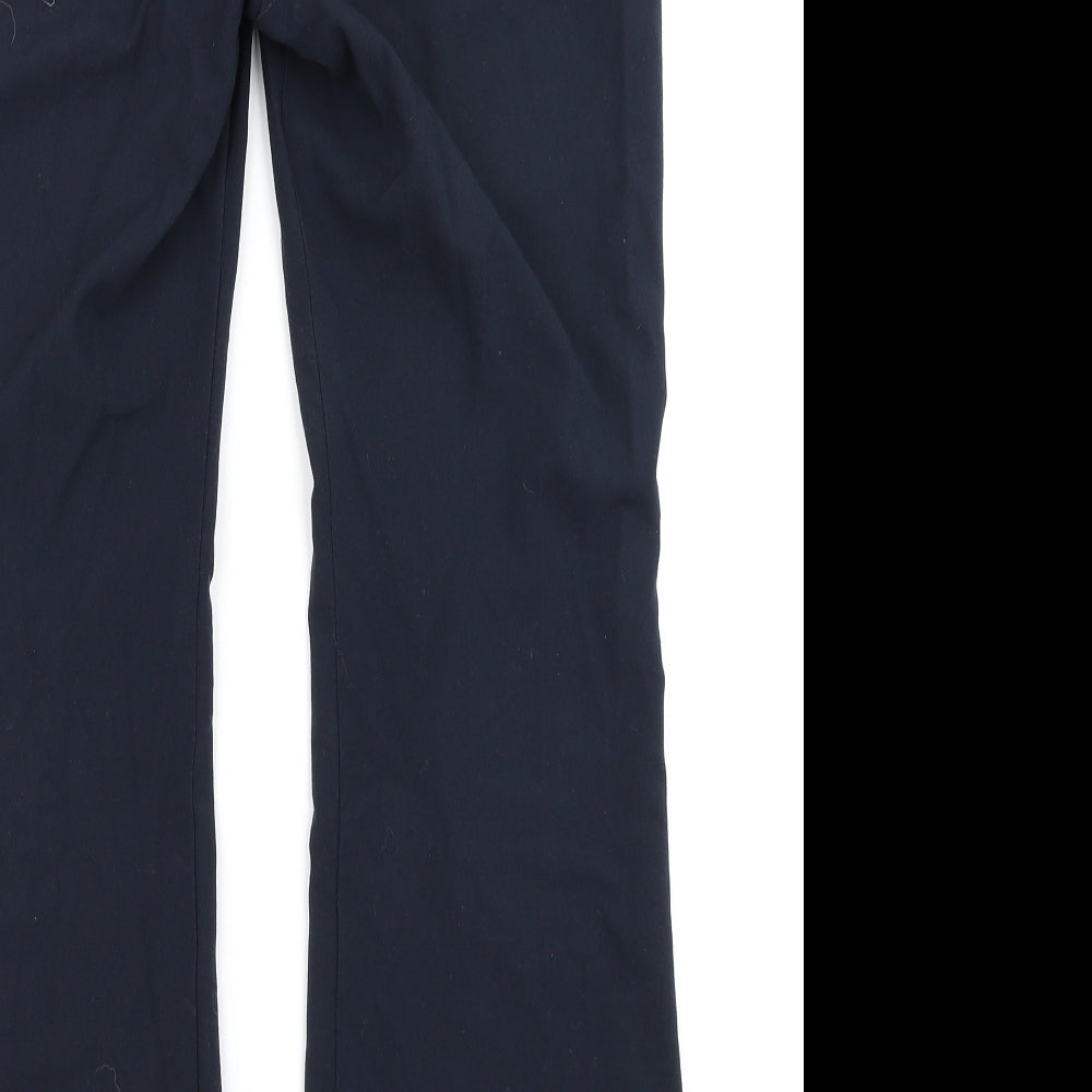M&S Collection Womens Blue Dress Pants Trousers Size 10 L25 in
