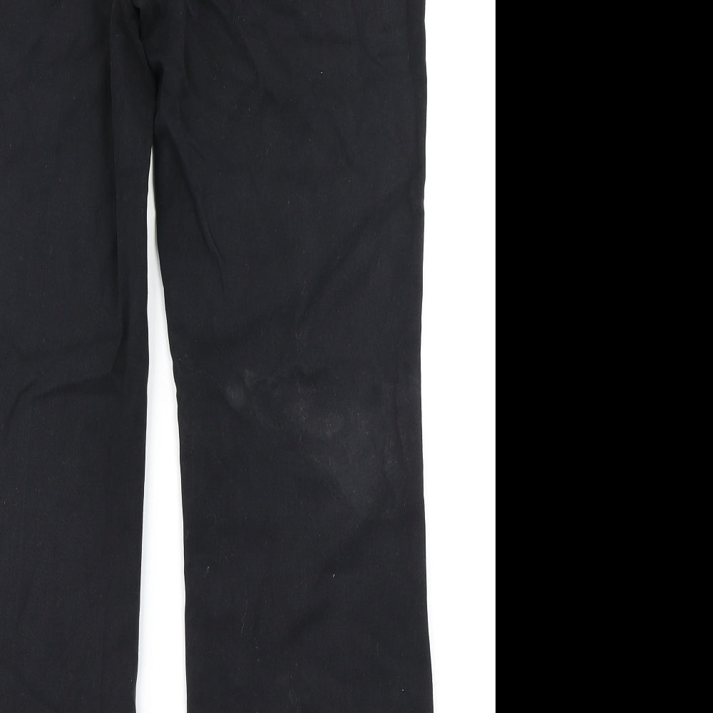 M&S Collection Womens Black Dress Pants Trousers Size 10 L25 in