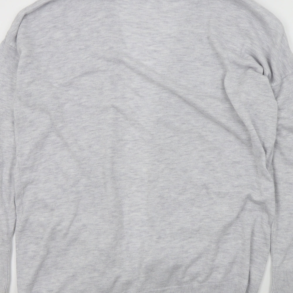 F&F Womens Blue Cardigan Jumper Size 14