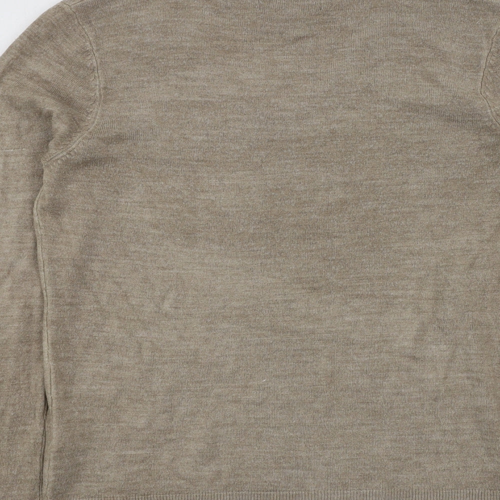 Primark Womens Beige Pullover Jumper Size 12
