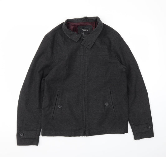 Matalan Mens Black Jacket Coat Size M