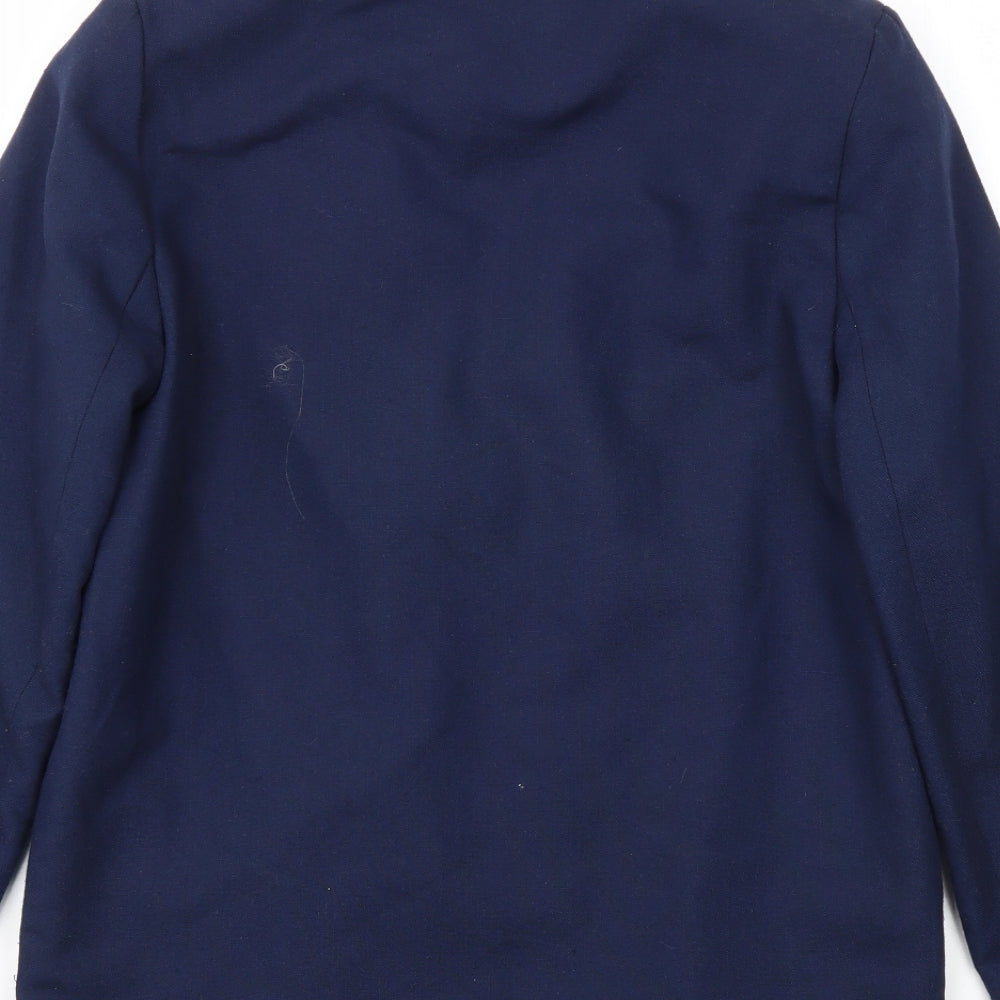 Preworn Womens Blue Jacket Blazer Size 10