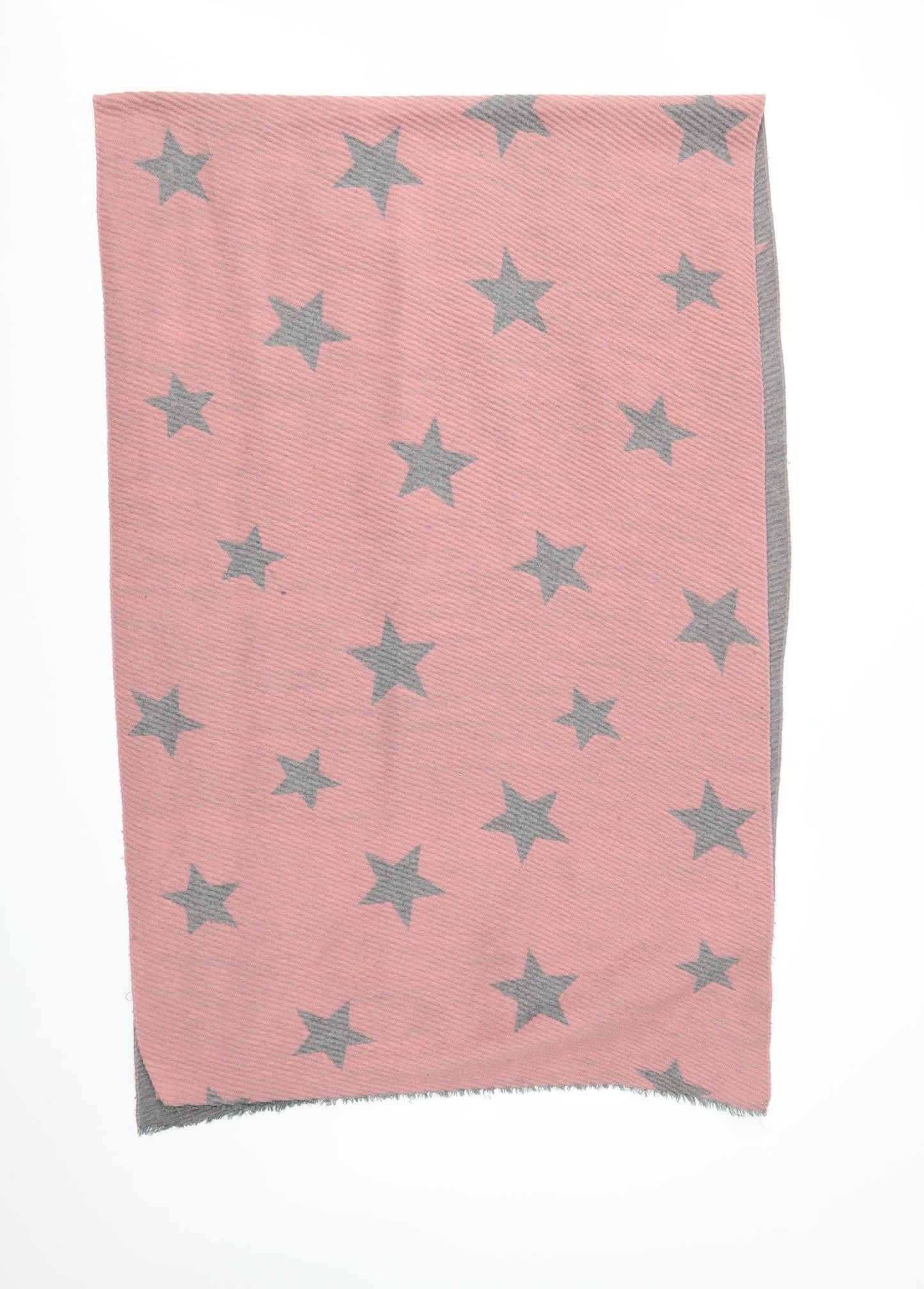 Preworn Womens Pink Argyle/Diamond Scarf