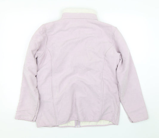 Drystone Womens Purple Full Zip Sweatshirt Size 12